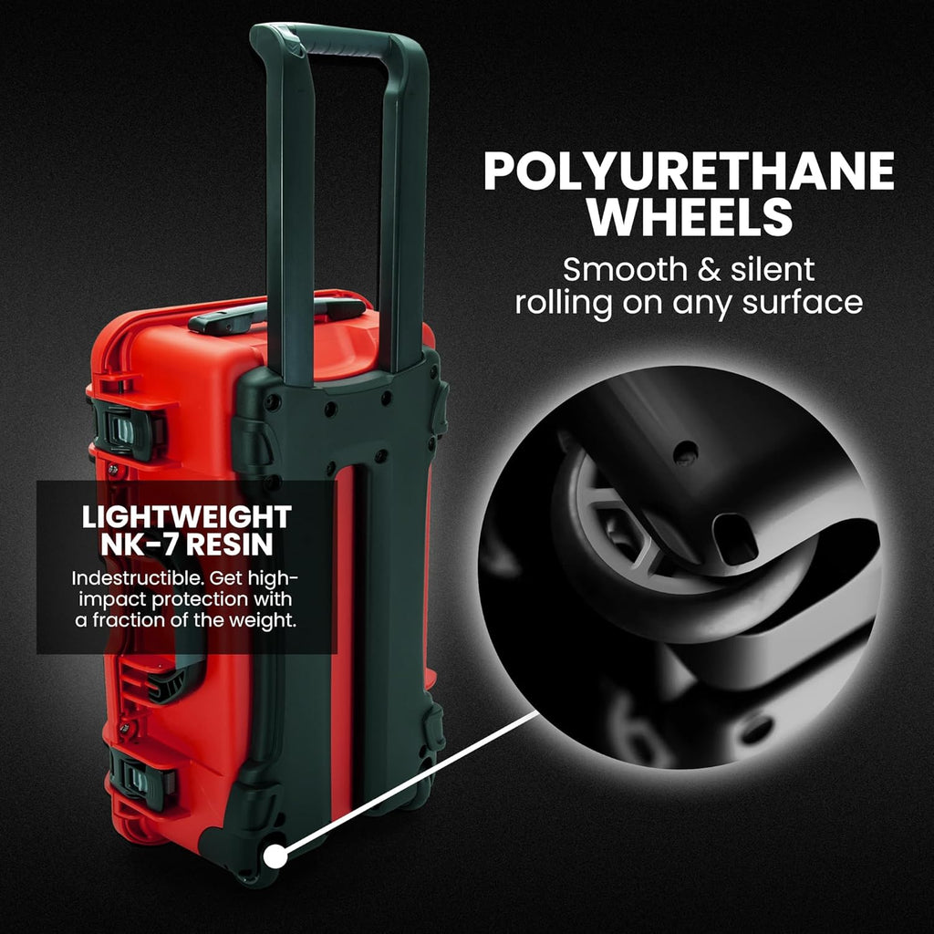 NANUK Wheeled Series 935 Lightweight NK-7 Resin Waterproof Protective Case