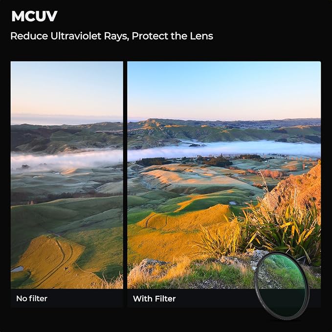 K&F Concept 37mm UV/CPL/ND2-400 Lens Filters Kit-18 Multi-Layer Coatings - Image 3