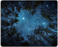 Hokafenle Mouse Pad, Square Personalized Computer Mouse Pads Design, Washable Mouse Mat, Gaming Office Home Non-Slip Rubber Base Mousepad, Stars Night Sky