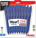 Pentel Wow! Retractable Ballpoint Pen, Bold Line by PentelofAmerica