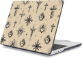 Mektron Case for 2025 MacBook Pro 16" M4 A3403 A3186 M3 A2991 M2 A2780 M1 A2485 (2021/2023/2024) Pro/Max with Touch ID, Hard Shell Plastic Laptop Cover Keyboard Cover Screen Protector, Evil Eye
