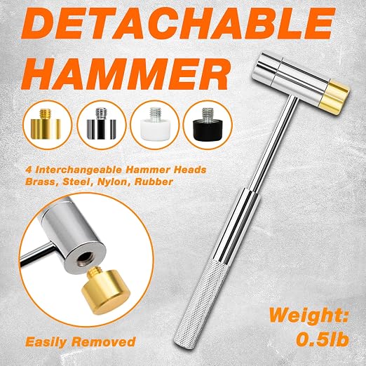 BESTNULE Punch Set, Punch Tools, Roll Pin Punch Set, Made of Solid Material - Image 4