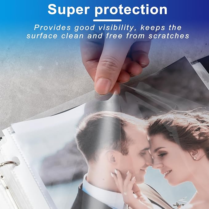 100 Pack Clear Sheet Protectors, 8.5 x 11 inch Page Protectors - Image 5