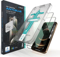 Deppa |2 Pack| Anti-Blue Light Screen Protector for iPhone 12/12 Pro (6.1')| Scratch Resistant Tempered Glass | 3D Edge to Edge Coverage | Easy Installation Kit | Eye Safeguard TÜV Certified