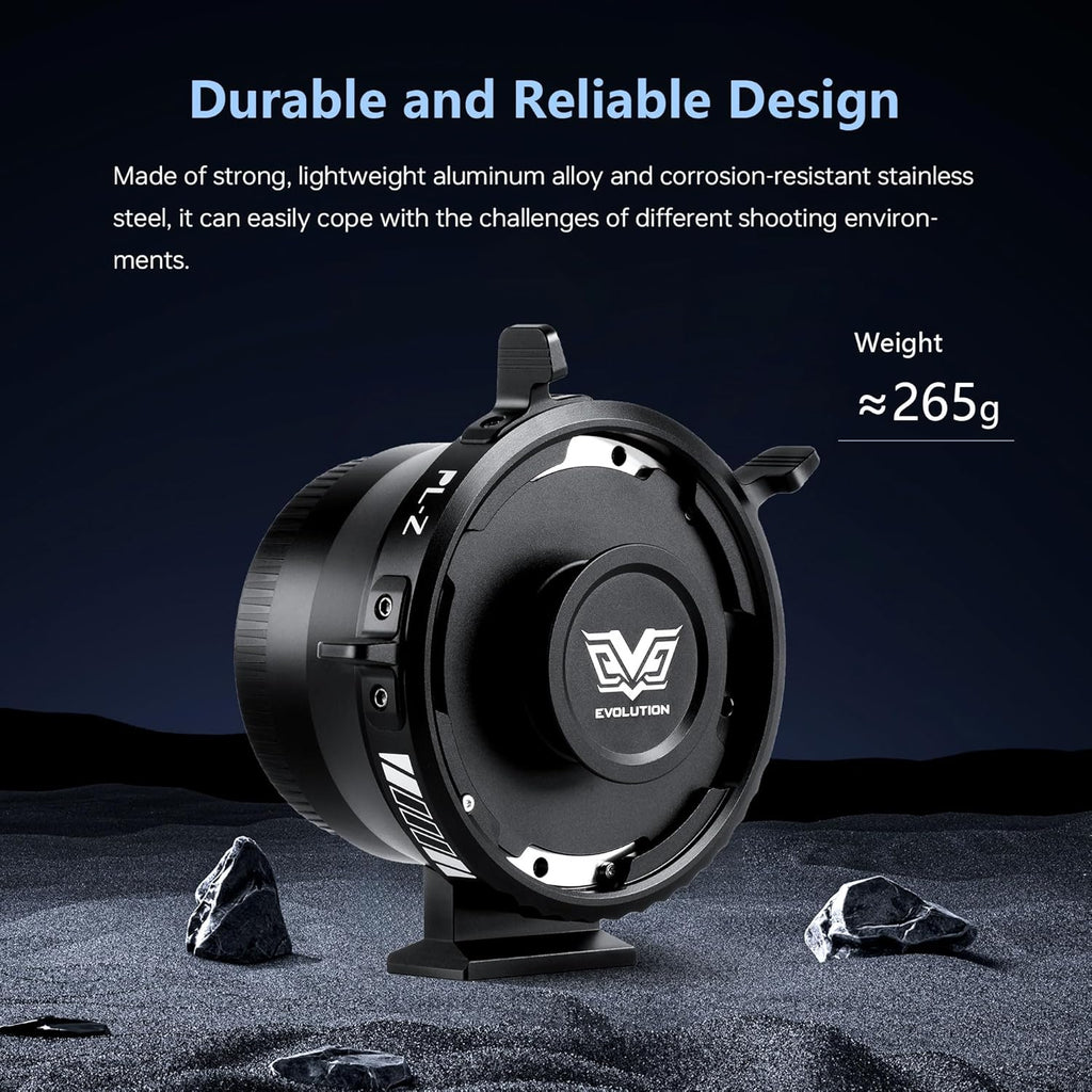 VILTROX PL-Z Lens Adapter, Lens Converter Ring Camera Lens Mount Adapter Ring Compatible with PL Lens to to Z Mount Nikon Mirrorless Camera Z5 Z50 Z6 Z6II Z7 Z7II Zfc