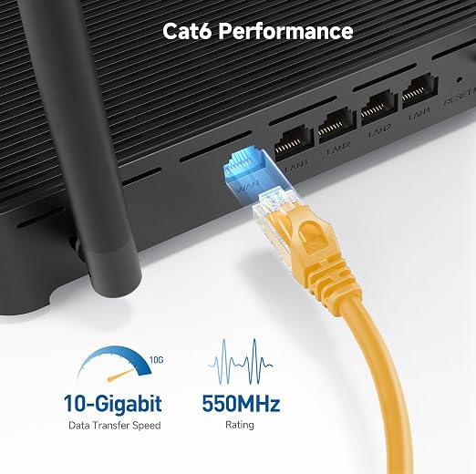 Cable Matters 10Gbps Snagless Cat 6 Ethernet Cable - 30ft - Image 3