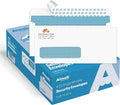Aimoh 500#10 Custom Printed Single Left Window Self Seal Security Envelopes by Aimoh