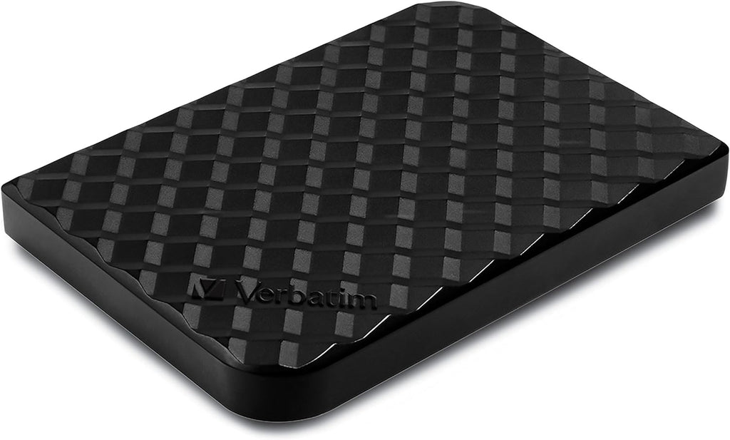 Verbatim 256GB Portable SSD External Hard Drive Store ‘n’ Go USB 3.2 Gen 1 USB-C Adapter Included - External Solid State Drive