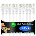 Cat6 Ethernet Patch Cable 7 ft, Cat6 Patch Cable by Lysymixs