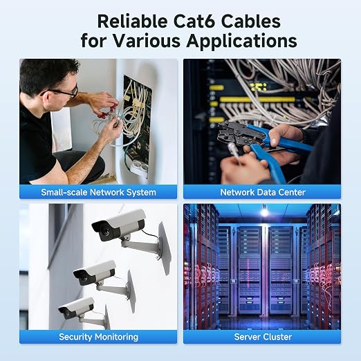 Cable Matters 10Gbps CM Rated 24AWG Stranded Cat 6 Ethernet Cable - 300ft - Image 9