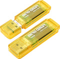 INLAND Micro Center SuperSpeed 2 Pack 128GB USB 3.0 Flash Drive Gum Size Memory Stick Thumb Drive Data Storage Jump Drive (128G-2 Pack)