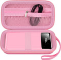 Portable Bank Charger Case for SABANI for Charmast for OHOVIV for VRURC for YILANS for CFIAI for LOVELEDI for RGVOTA for Miday for RONEGN for POIYTL for IAPOS Fast Charging Battery (Pink)