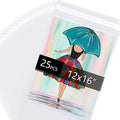 Falling in Art Acid Free 1.496mil Crystal Sealed Clear Bags by FallinginArt