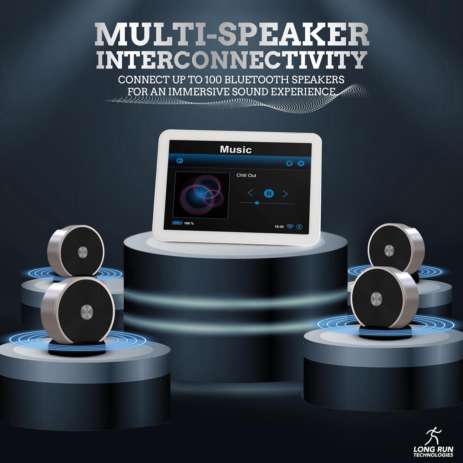 Stereo Bluetooth Speakers - Wireless Computer Speaker for Desktop Laptop PC for Boys & Girls Sister Brother Mom & Dad - Bluetooth Stereo Speakers Home Theater Gaming Rose Gold