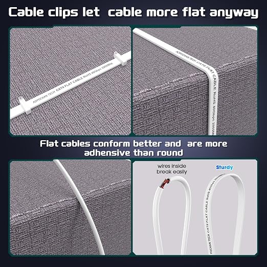 Cat 8 Ethernet Cable 15 FT, Heavy Duty High Speed 40Gbps 2000Mhz Internet - Image 5