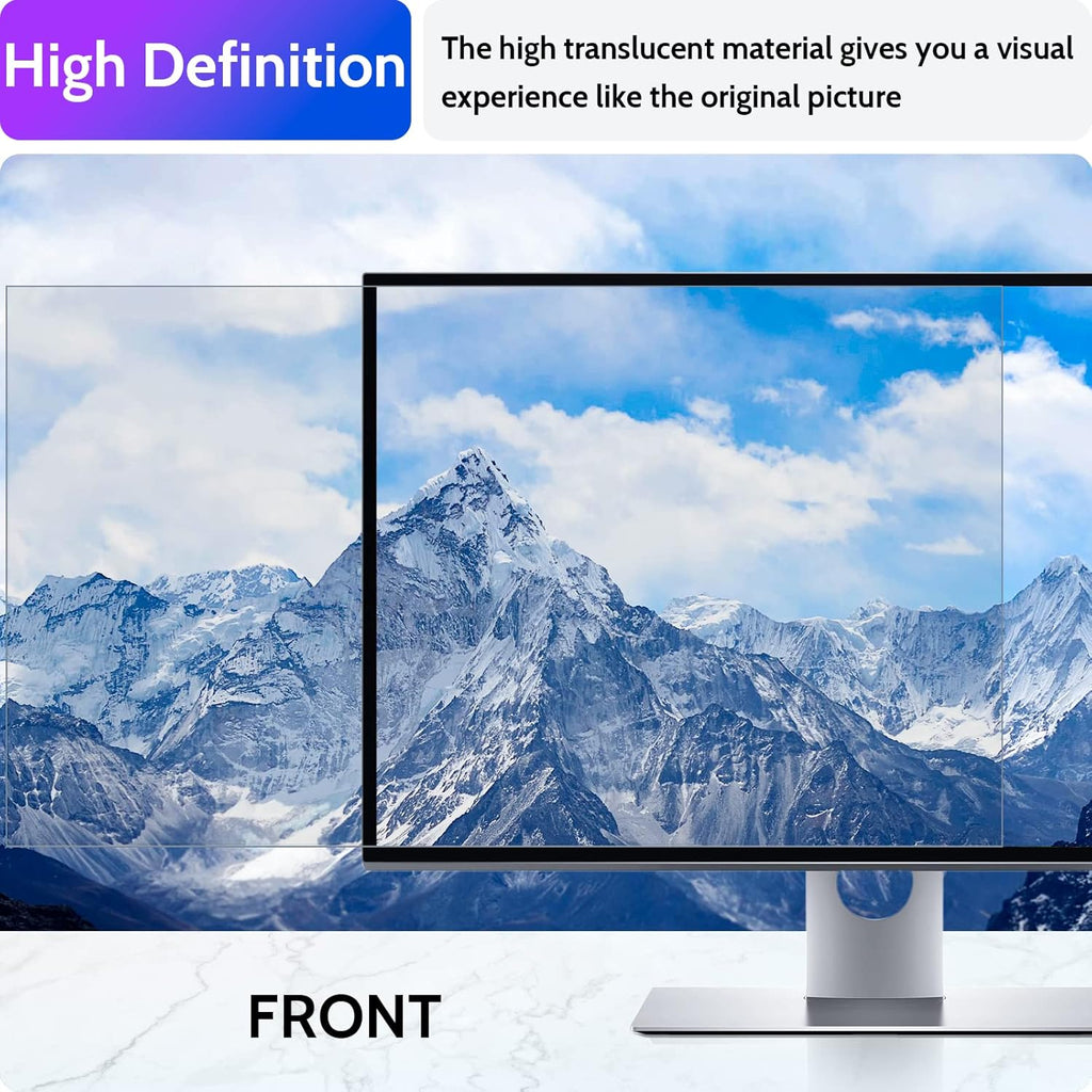 Computer Privacy Screen 34 Inch for 21:9 Curved Monitor, Removable 34inch Anti Blue Light Anti Glare Monitor Privacy Filter Shield