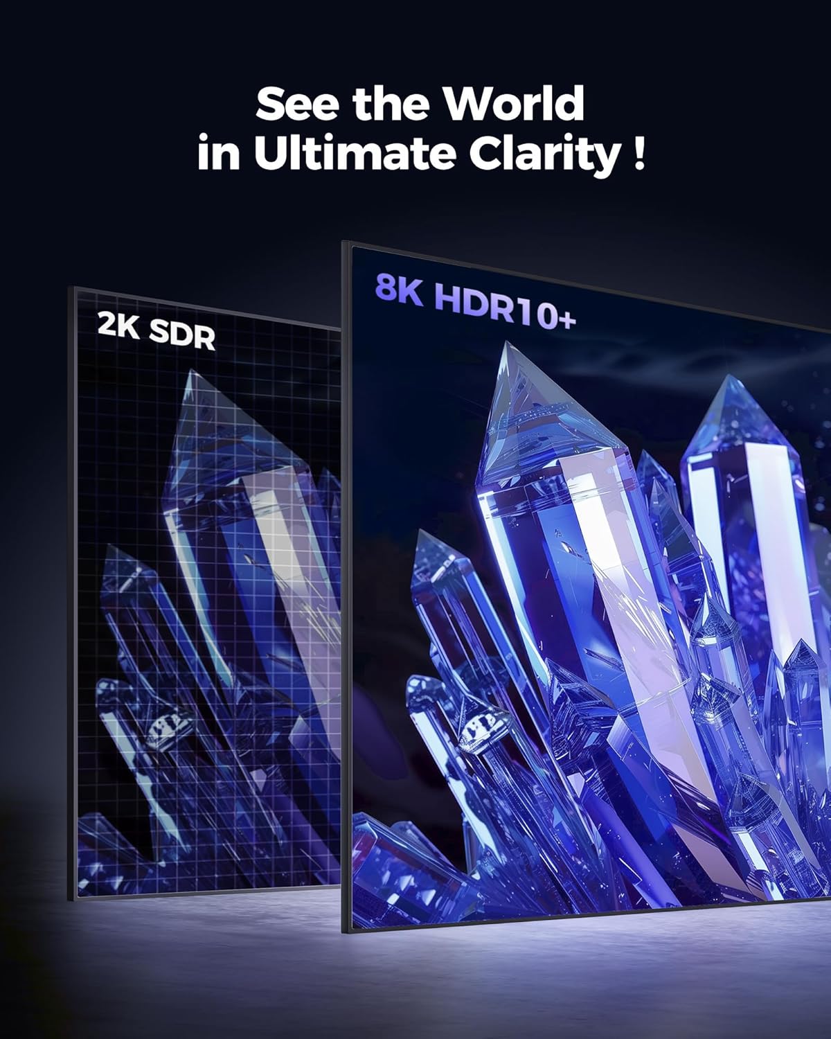 Silkland Long 10K 8K HDMI 2.1 Cable 50ft, (Upgrade Braided) Ultra High Speed HDMI Cable [8K@60Hz, 4K@120Hz] 48Gbps, HDR 10+, eARC, ARC, HDCP 2.2/2.3, Compatible for PS5/Xbox/Soundbar/Roku TV