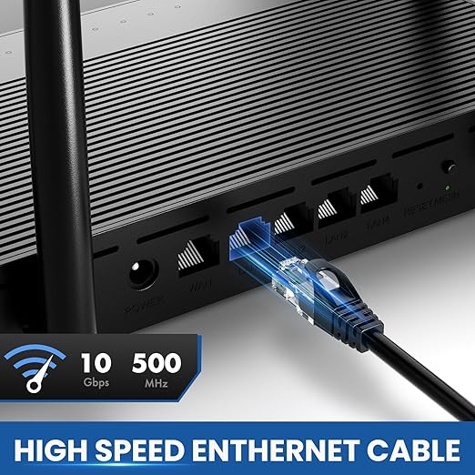 Ultra Clarity Cables Cat6 Ethernet Cable 3 Feet LAN, UTP Cat 6, Network Cord - Image 2
