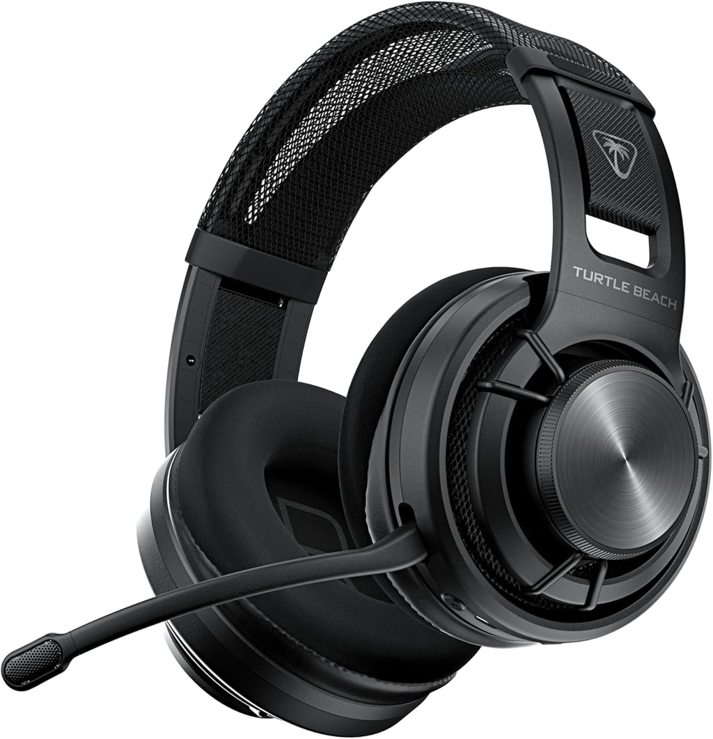 Turtle Beach Atlas Air Wireless Open Back PC Gaming Headset - PC, PS5, PS4, Mobile - 24-bit High-Fidelity Audio, Broadcast Grade Mic, Bluetooth, Floating Earcup, Memory Foam Cushions, 50-Hr Battery