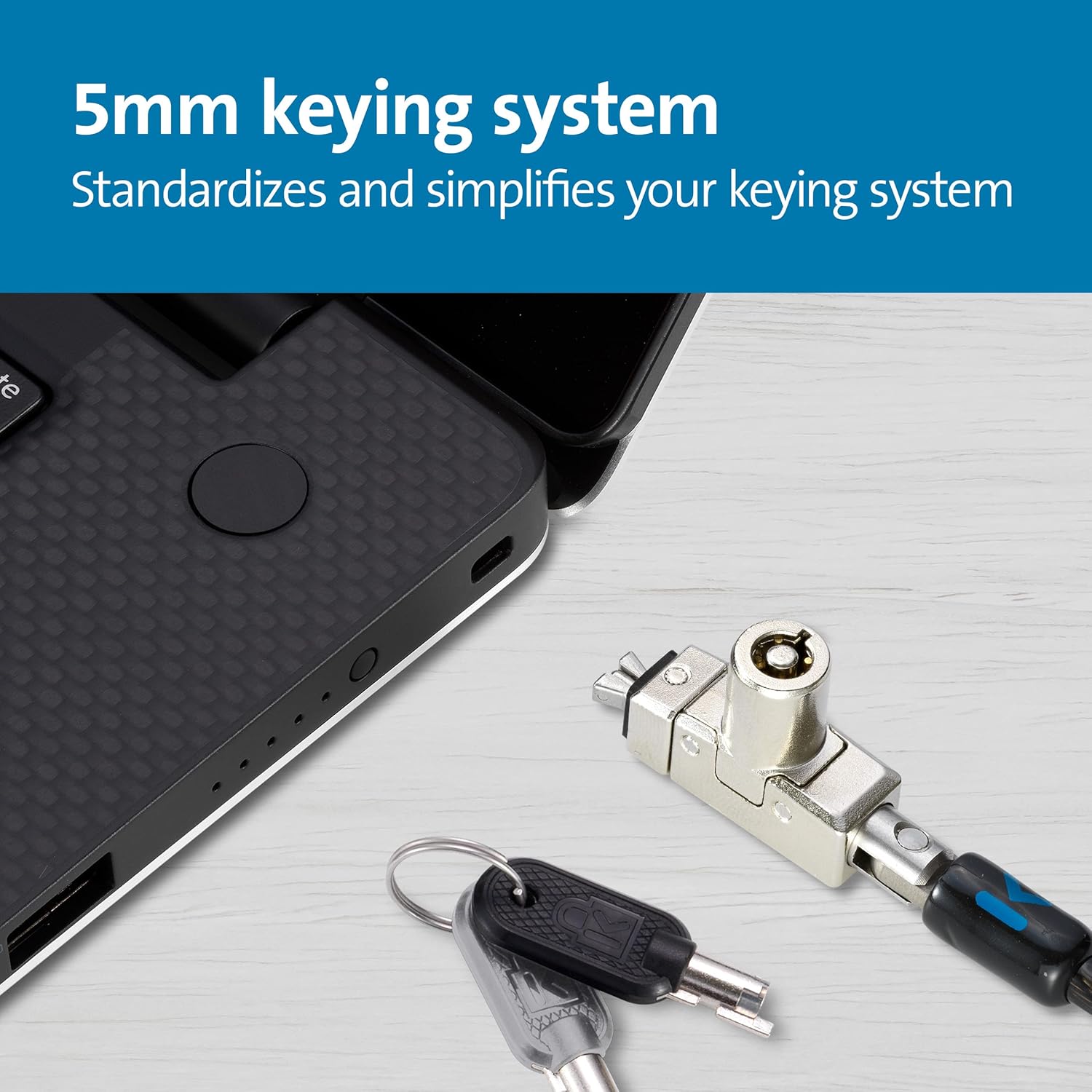 Kensington N17 2.0 Keyed Laptop Lock for Dell & Alienware K60500WW