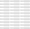 Cable Labels by Wrap-It Storage, Large, White (30-Pack) Write On Cord Labels, Wire Labels, Cable Tags and Wire Tags for Cable Management and Organizer for Electronics, Computers and More