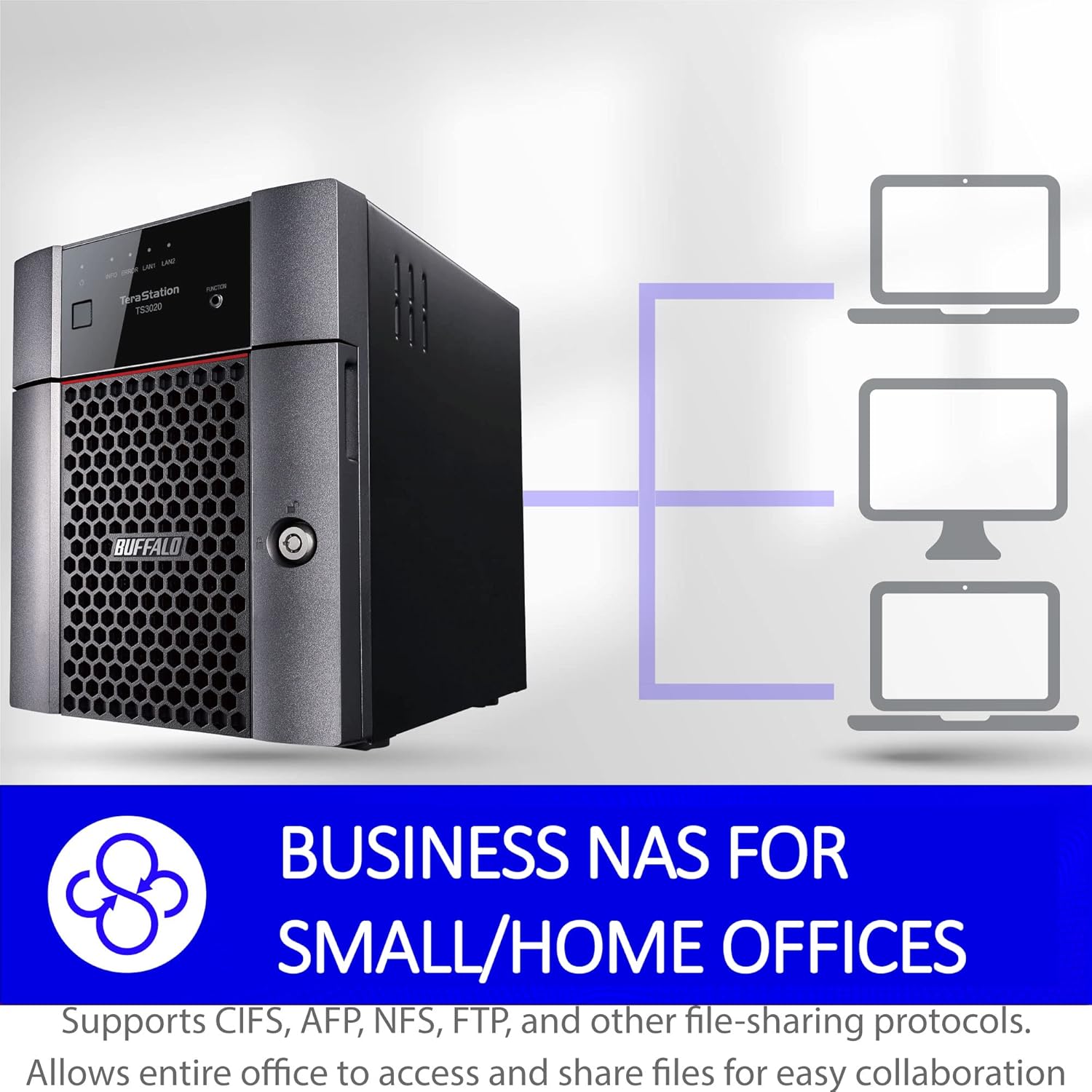 BUFFALO TeraStation Essentials 4-Bay Value-Focused Desktop NAS 16TB (4x4TB) with Hard Drives Included