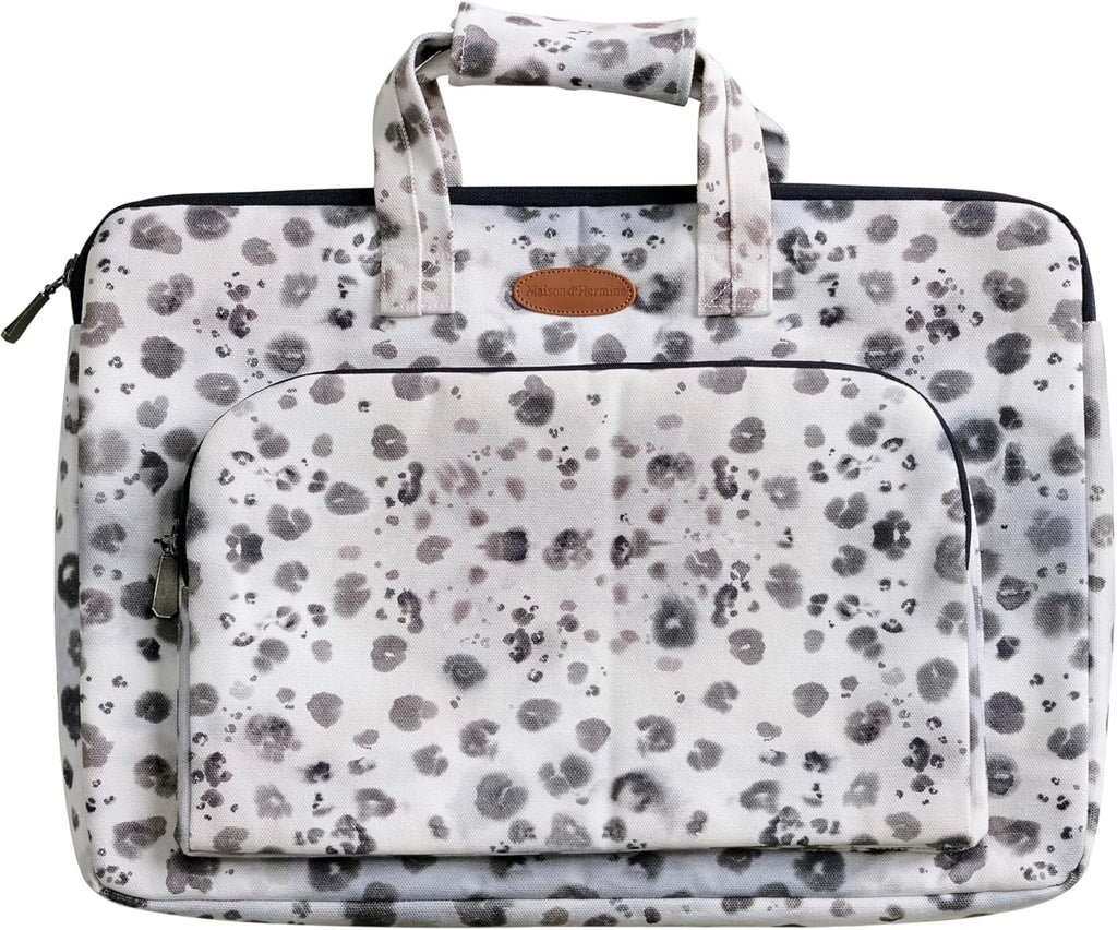 Maison d'Hermine Laptop bag with front pocket Stain and water repellent Cotton canvas