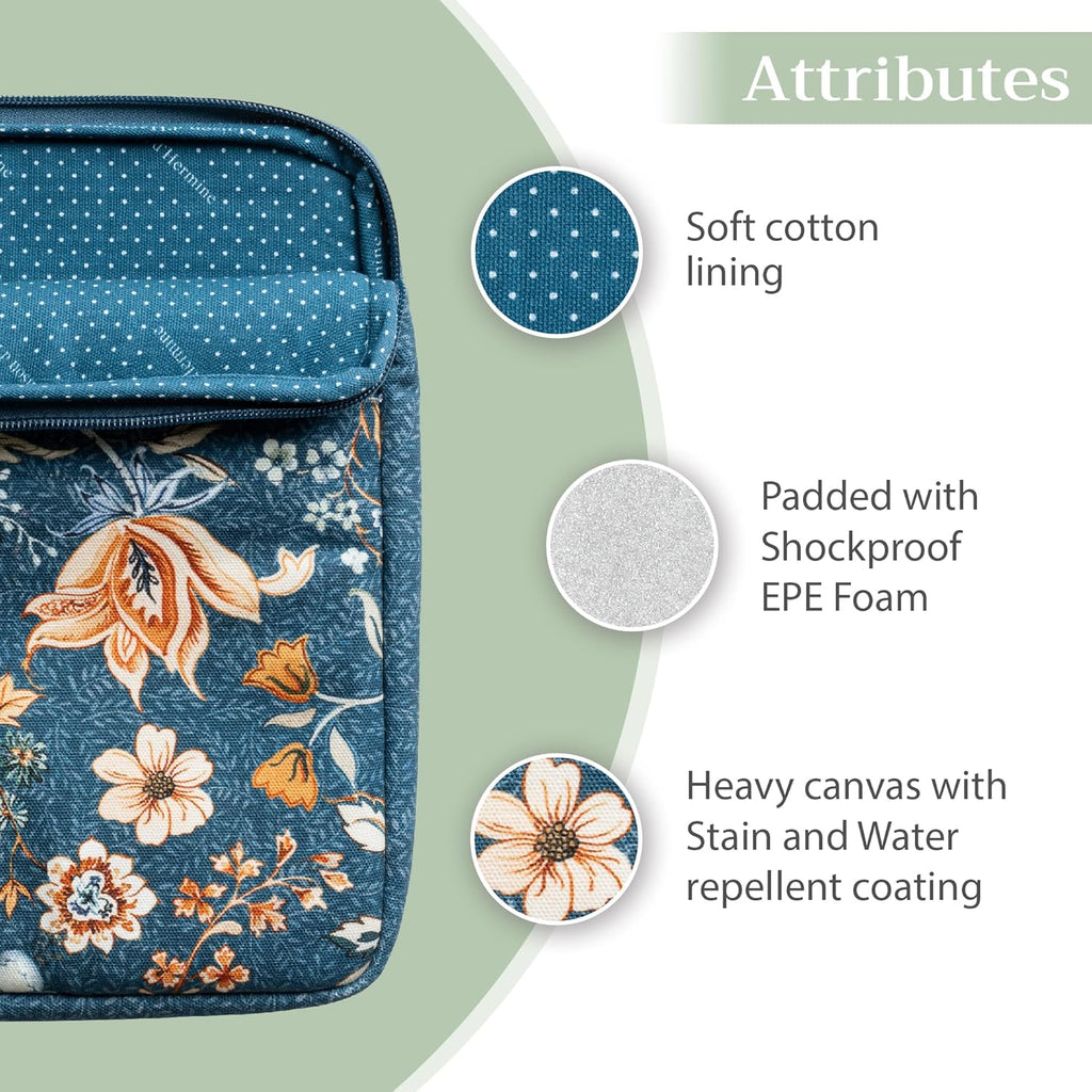 Maison d'Hermine Laptop bag with front pocket Stain and water repellent Cotton canvas