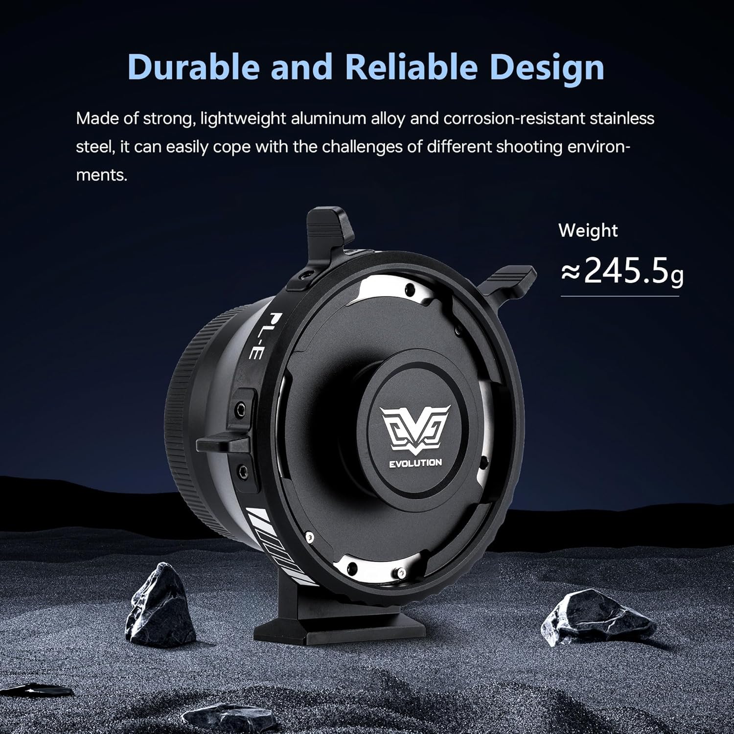 VILTROX PL-E Lens Adapter, Lens Converter Ring Camera Lens Mount Adapter Ring Compatible with PL Lens to Sony E/NEX Mount Cameras A7S3/FS7/5/FX9 /A7R4/R3/a Series/Nex Series