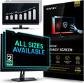 VINTEZ [2 Pack] 22 Inch 16:9 Privacy Screen for Computer Monitor and Laptop - Anti Glare Protector Film Blue Light Filter Eye Protection - Computer Screen Privacy Shield