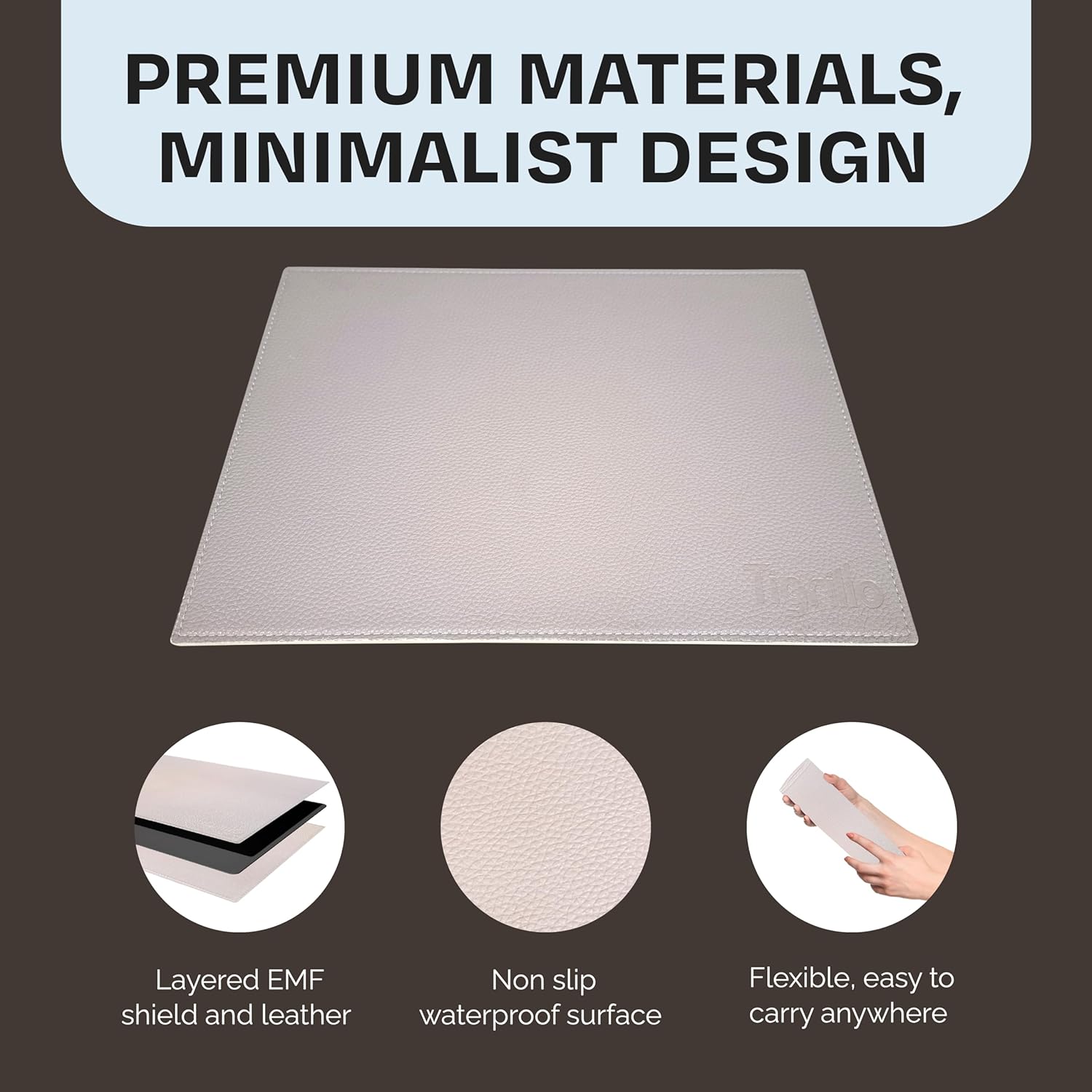 Tigrillo Laptop Radiation Protection Pad & Heat Shield