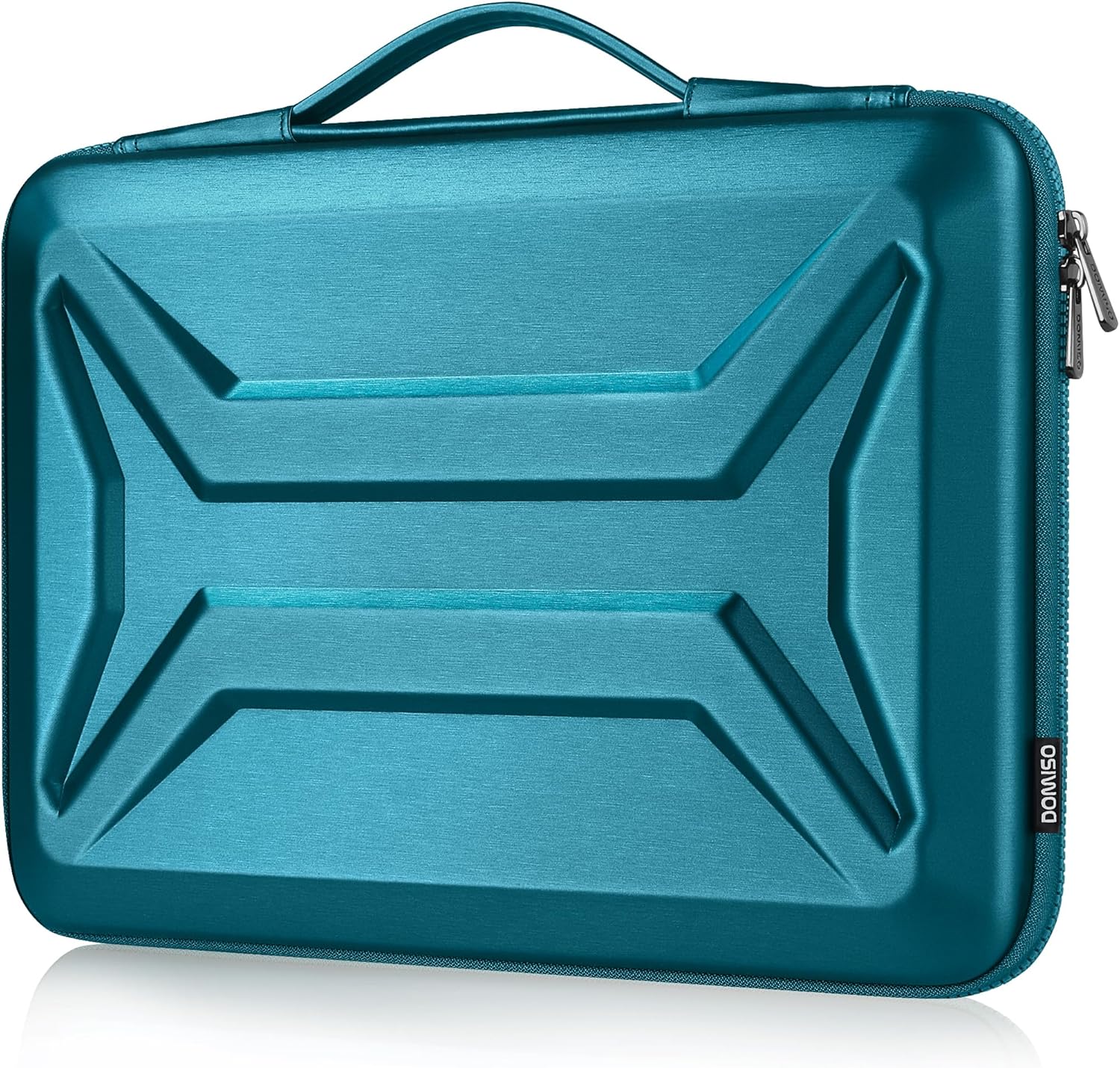 DOMISO 14 Inch Laptop Case Shockproof Sleeve Waterproof Hard Shell Protective Cover for Business & Travel, Fits 14" Lenovo ThinkPad/Dell XPS/HP Pavilion/Macbook Pro (Teal)