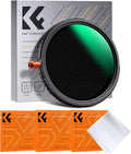 K&F CONCEPT 49mm Black Diffusion Mist Effect 1/4 & Variable ND2-32 & Circular by KFCONCEPT