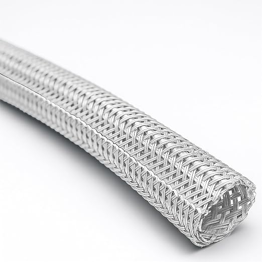 Electriduct 1.25" Hook Self Closing Sleeve Braid Wrap Around Sleeving Flame by Electriduct