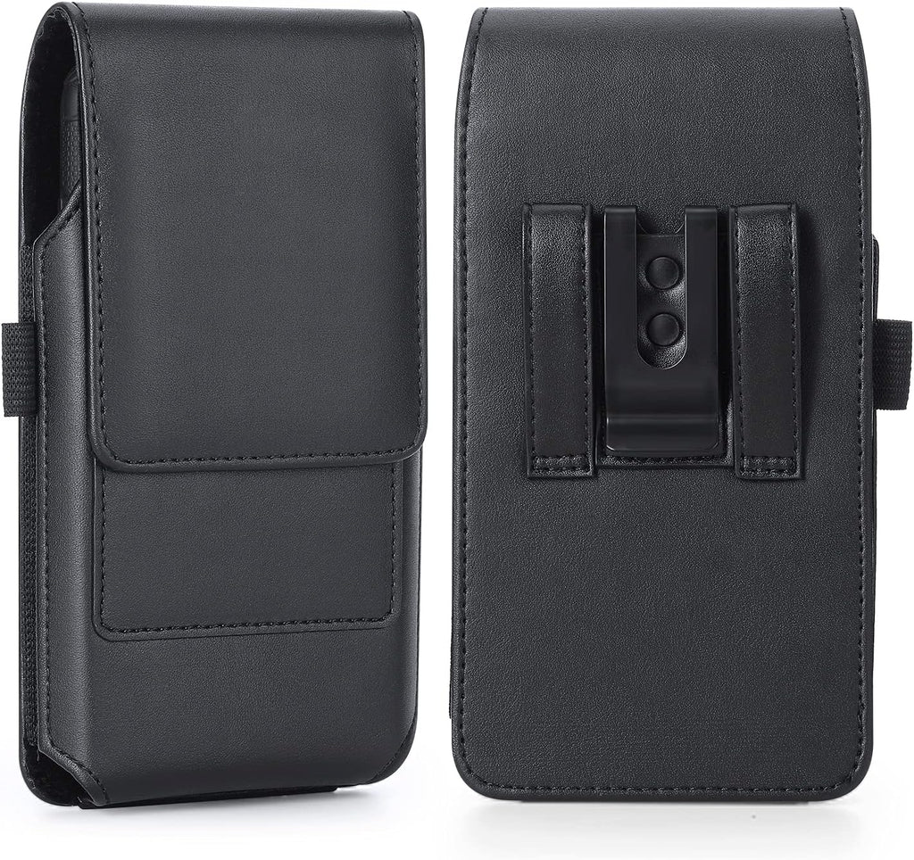BECPLT for iPhone 15 Pro Max 15 Plus 14 Pro Max 13 Pro Max 12 Pro Max Holster Black Mobile Phone Belt Pouch Holster Cover Belt Clip Case Pouch for Samsung Galaxy S24+ S23+ S23+ S22+ S23 FE S21 FE 5G