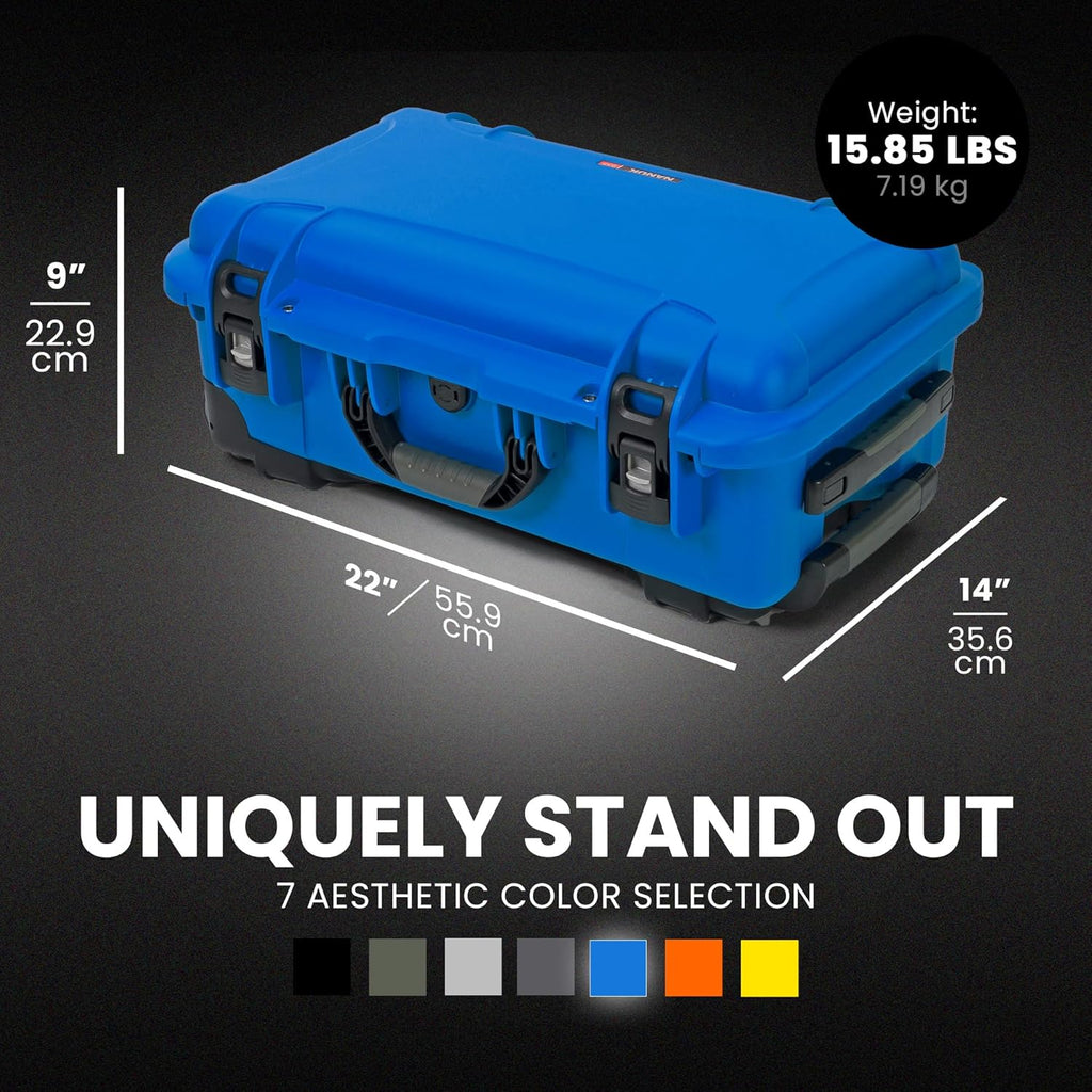 NANUK Wheeled Series 935 Lightweight NK-7 Resin Waterproof Protective Case