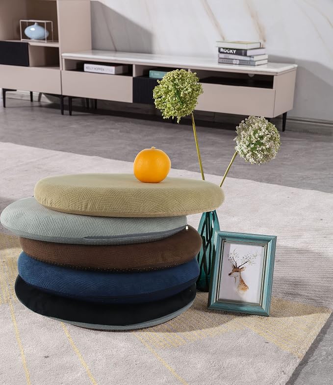 Sigmat Memory Foam Seat Cushion Anti-Slip Soft Round Stool Cushion Chair Pad 15 - Image 7