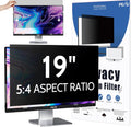 Computer Privacy Screen 19 Inch for 5:4 Standard Monitor, Removable 19inch Anti Blue Light Glare Shield Monitor Privacy Filter (14 13/16" x 11 7/8")