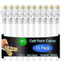 Cat6 Ethernet Patch Cable 3 ft, Cat6 Patch Cable by Lysymixs