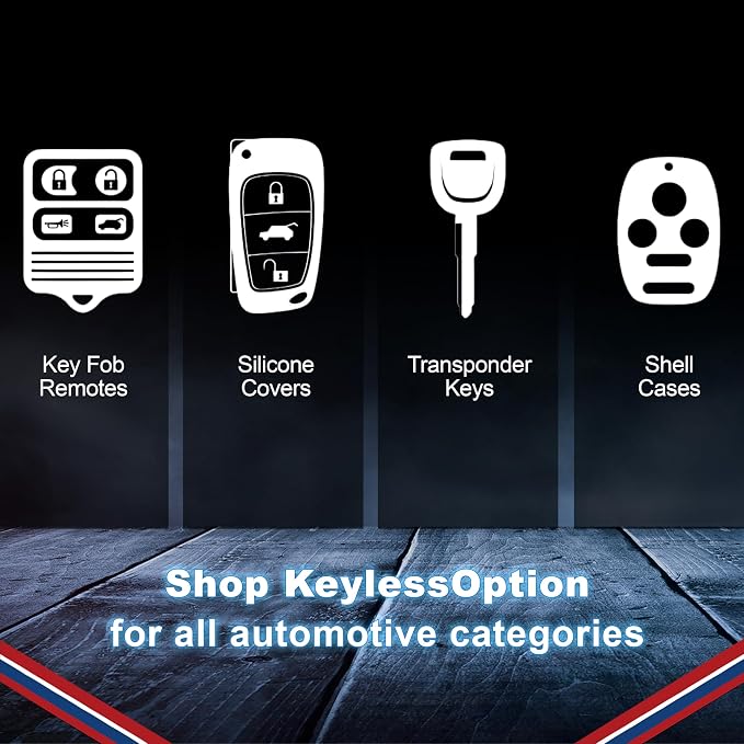 KeylessOption Keyless Entry Remote Starter Car Key Fob Alarm - Image 7