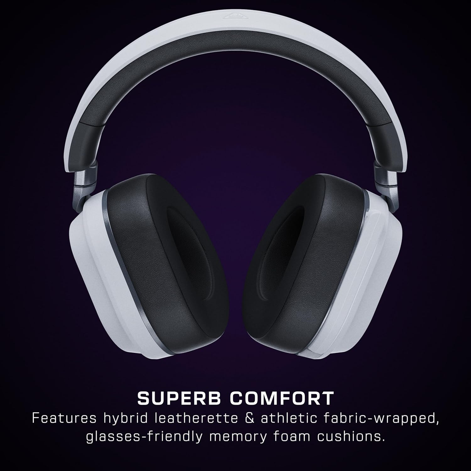 Turtle Beach Stealth 700 Gen 3 Wireless Multiplatform Amplified Gaming Headset for PS5, PS4, PC, Mobile – 60mm Drivers, AI Noise-Cancelling Mic, Bluetooth, 80-Hr Battery, Dual Transmitters – White