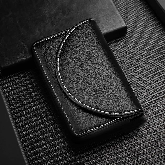 Leather Business Card Holder Walle - Image 7