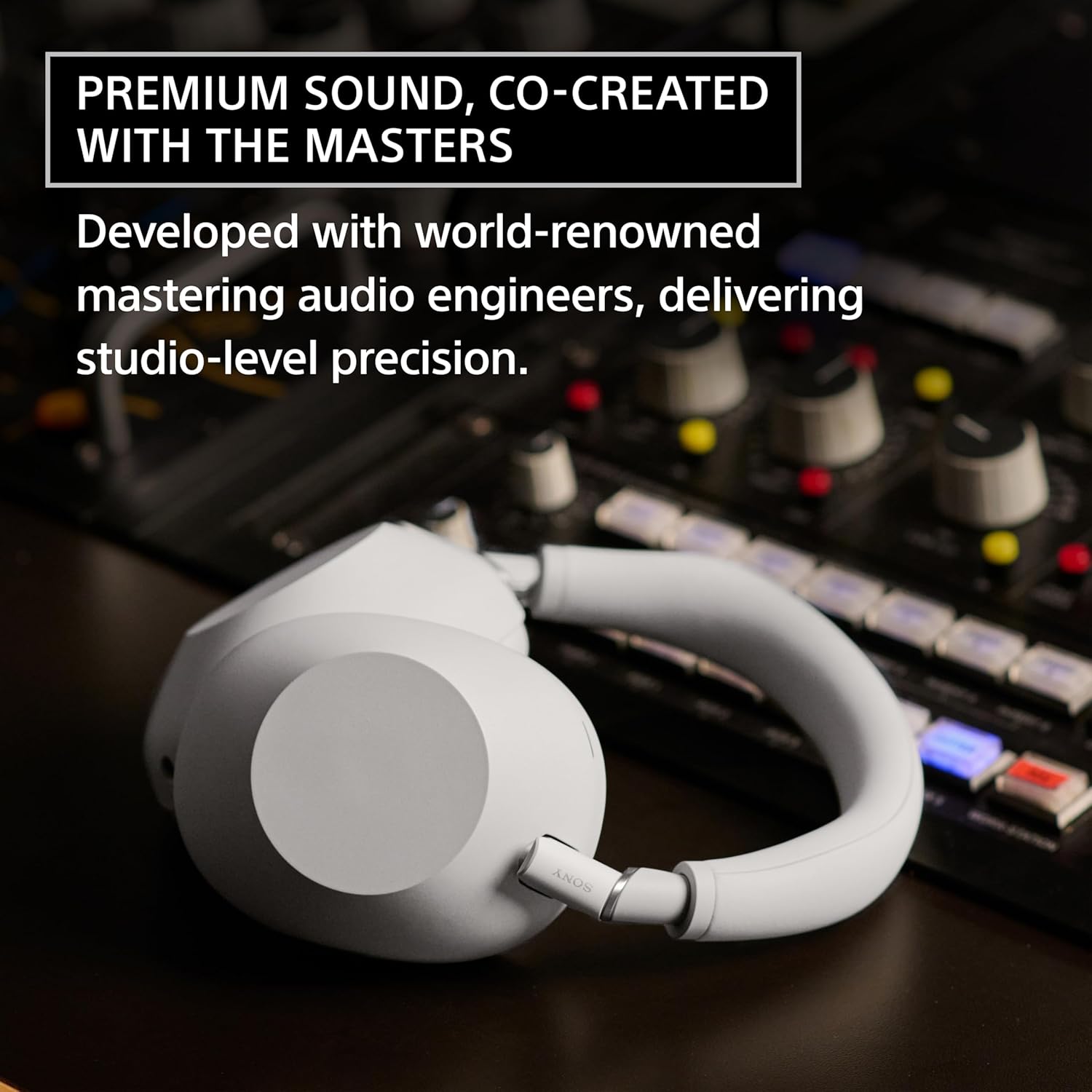 Sony WH-1000XM6 The Best Wireless Noise Canceling Headphones, HD NC Processor QN3, 12 Microphones, Adaptive NC Optimizer, Mastered by Engineers, Studio-Quality, 30-Hour Battery, Platinum Silver