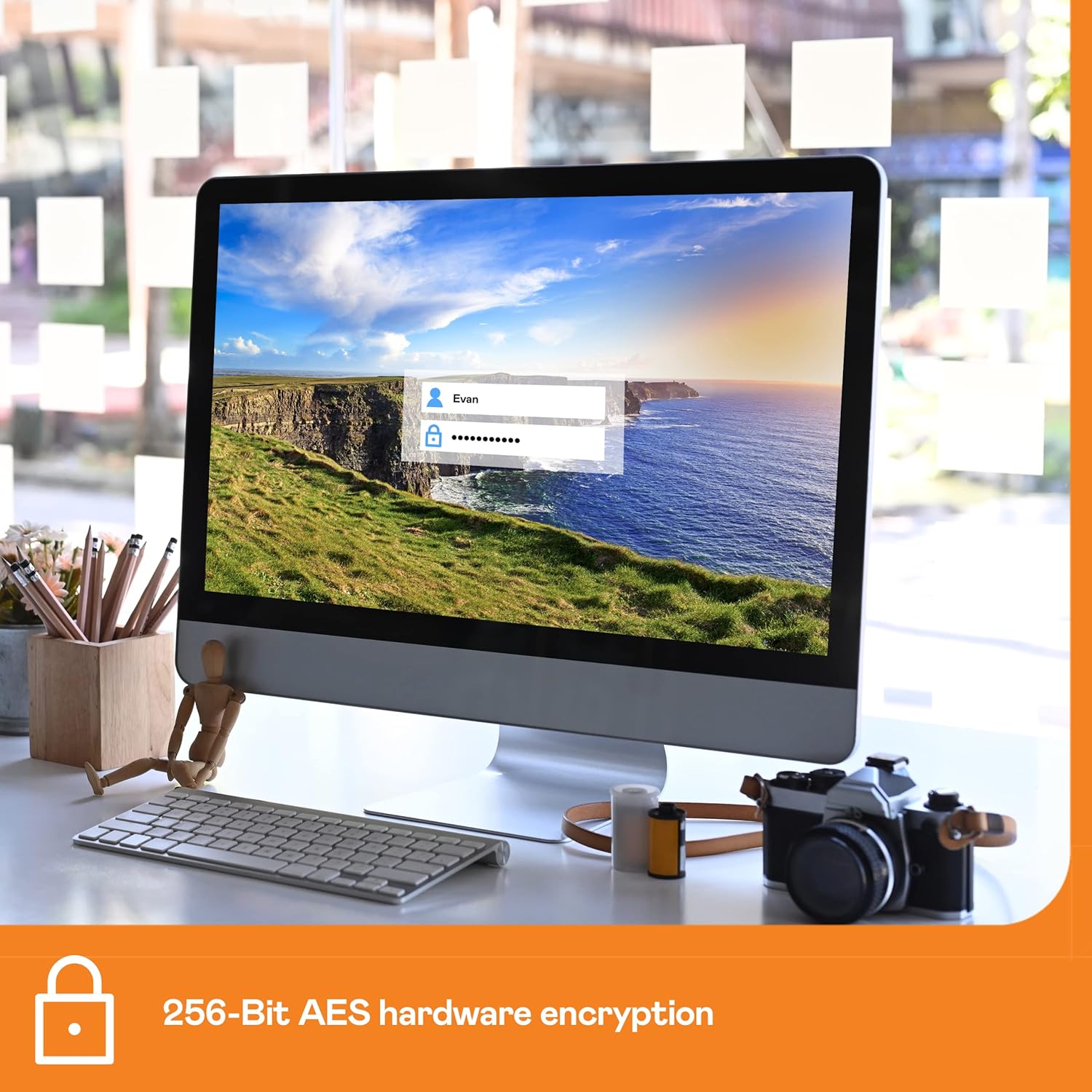 WD 22TB My Book Desktop External Hard Drive, USB 3.0, External HDD with Password Protection and Backup Software - WDBBGB0220HBK-NESN