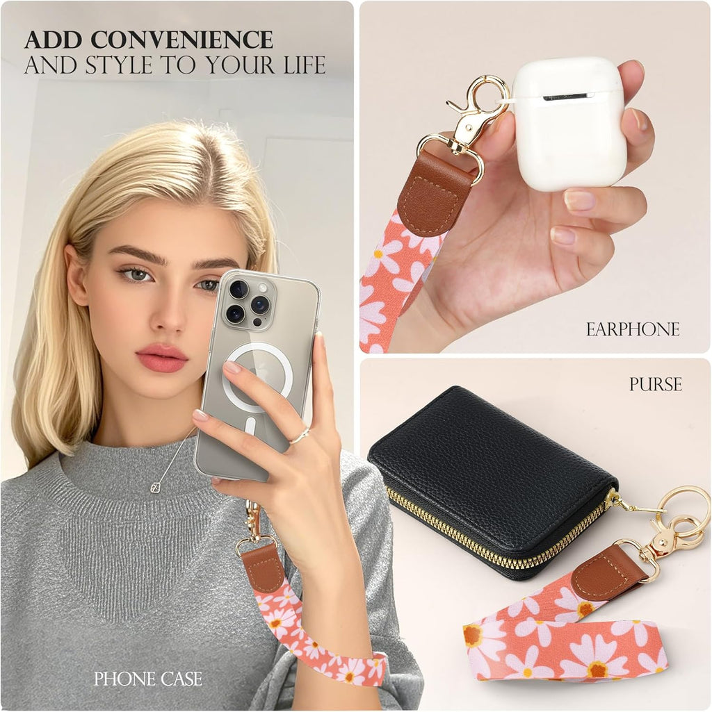 TiMOVO Phone Lanyard Crossbody Wrist Strap, Adjustable Anti-Theft Strap for Smartphone Case