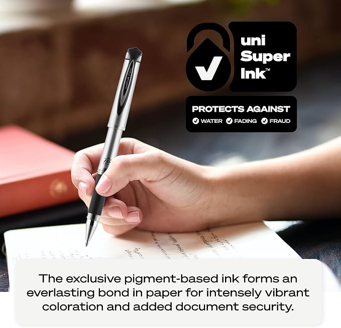 uniball 207 Impact Gel Pens, Bold Point, 4 Pack - Image 4