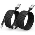 iPhone Charger Cord 6 ft 2Pack, [Apple MFi Certified] USB A to Lightning Cable Braided Fast Charging Cord Compatible with iPhone14 Pro Max/Plus/13/12/11/X/XR/XS/SE/8/7/6/5/iPad - Black