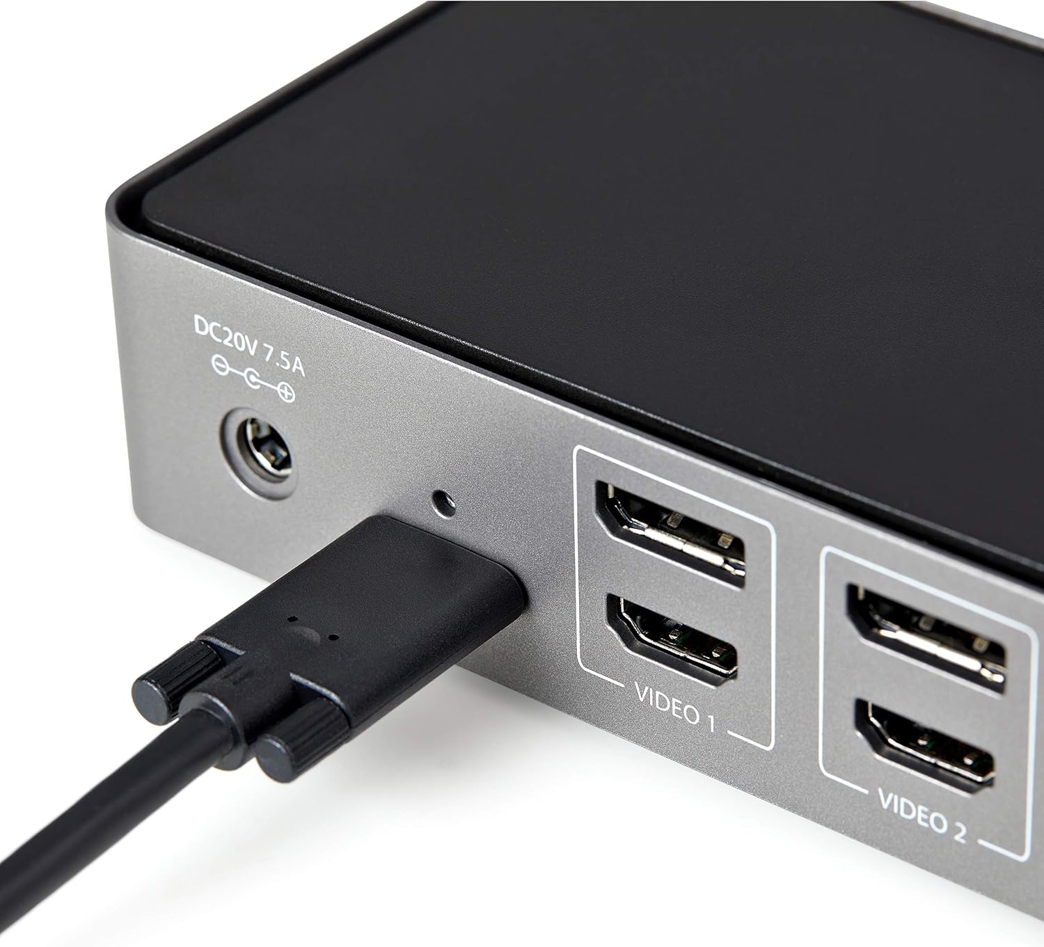 StarTech.com USB-C / USB-A Hybrid Docking Station for MacBook Pro / Air M1 M2 M3 M4 & Windows, Universal Triple 4K 60Hz HDMI DP Dock, Thunderbolt Compatible, 85W Laptop Charging - TAA