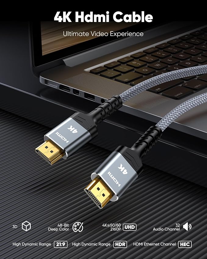 Highwings 4K HDMI Cable 28FT - Image 4