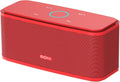 DOSS SoundBox Touch Wireless Bluetooth Speaker with HD Sound and Bass, IPX5 Water-Resistant, 20H Playtime, Handsfree, Portable for Office, Home, Outdoor, Travel-Red